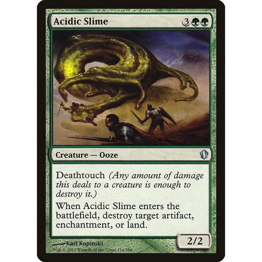 Image for Acidic Slime (134) (C13) - Magic: The Gathering