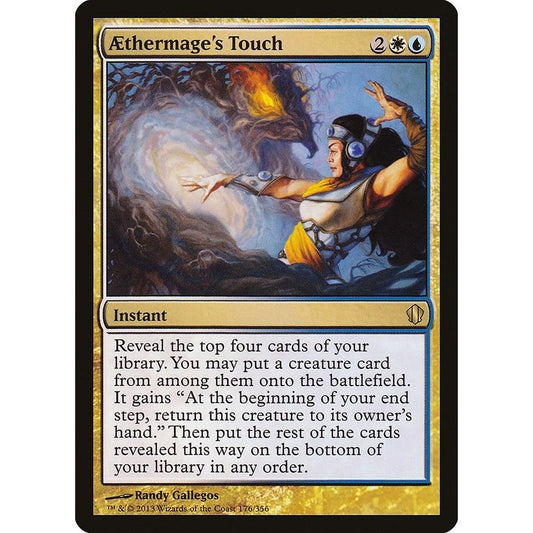 Image for Aethermage's Touch (176) (C13) - Magic: The Gathering