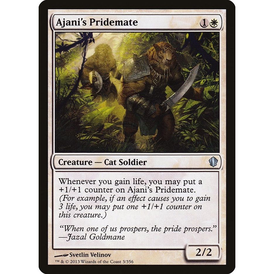 Image for Ajani's Pridemate (3) (C13) - Magic: The Gathering