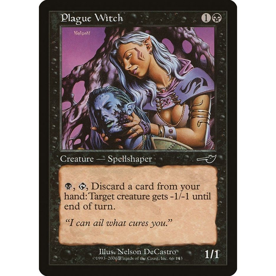 Image for Plague Witch (66) (NMS) - Magic: The Gathering