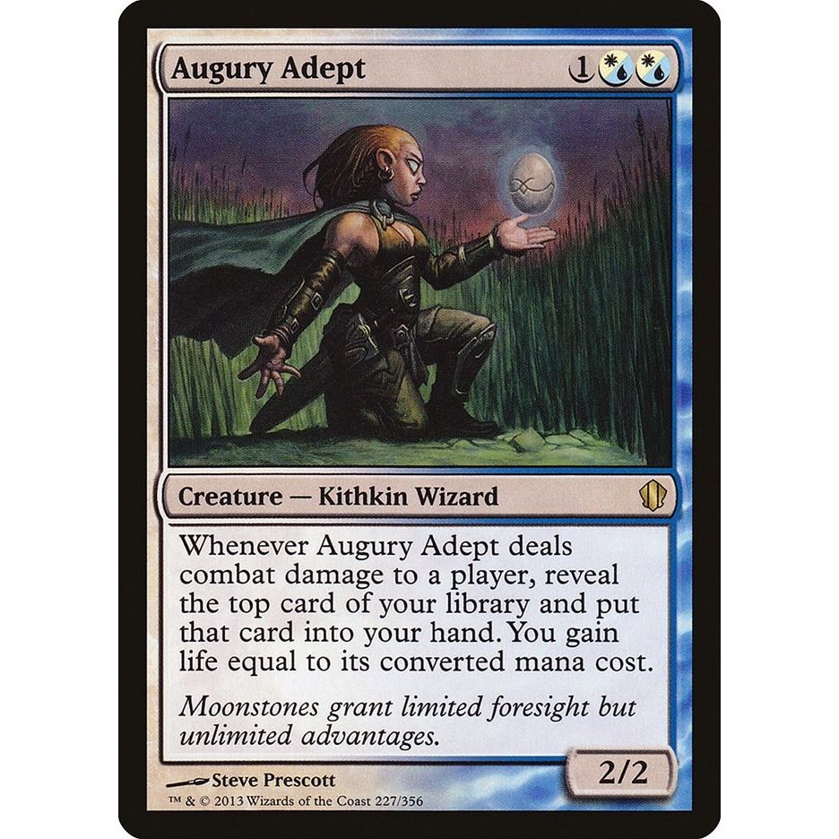 Image for Augury Adept (227) (C13) - Magic: The Gathering