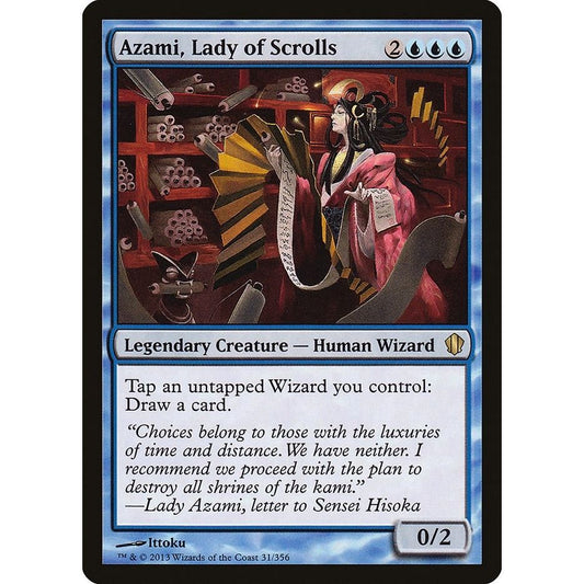 Image for Azami, Lady of Scrolls (31) (C13) - Magic: The Gathering