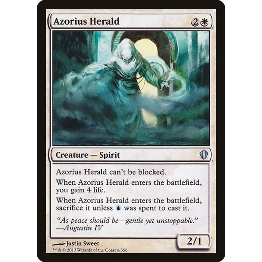 Image for Azorius Herald (6) (C13) - Magic: The Gathering
