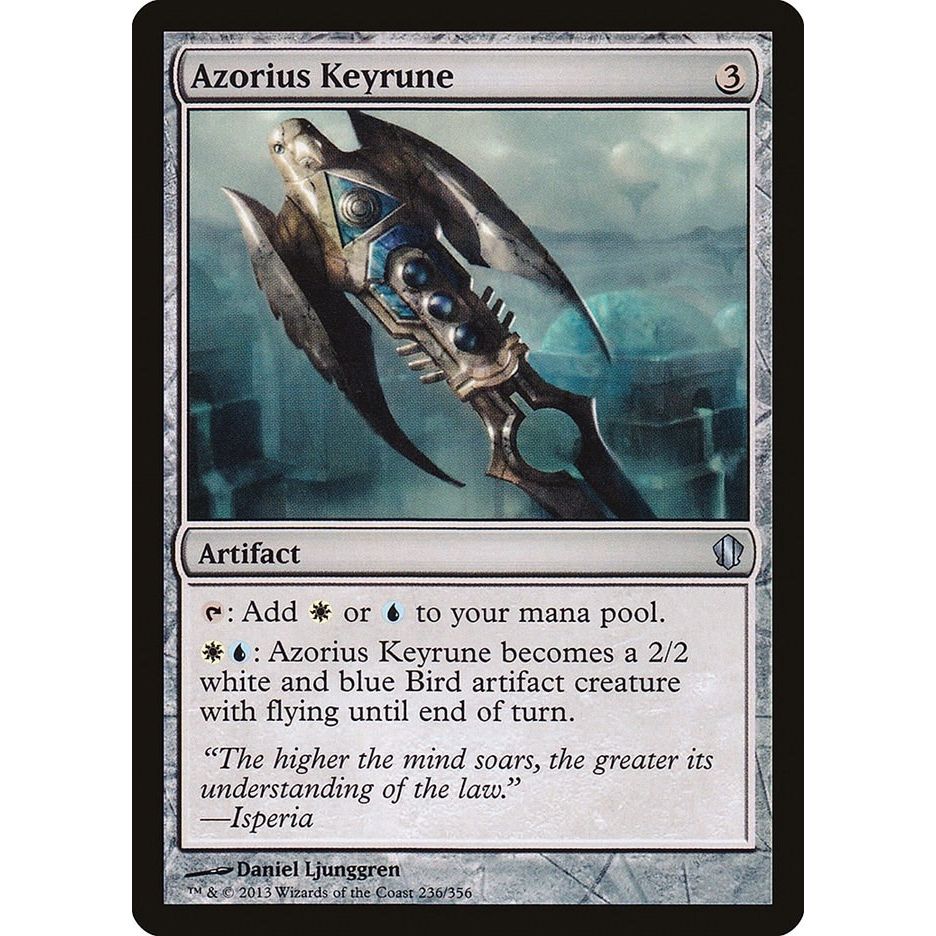 Image for Azorius Keyrune (236) (C13) - Magic: The Gathering