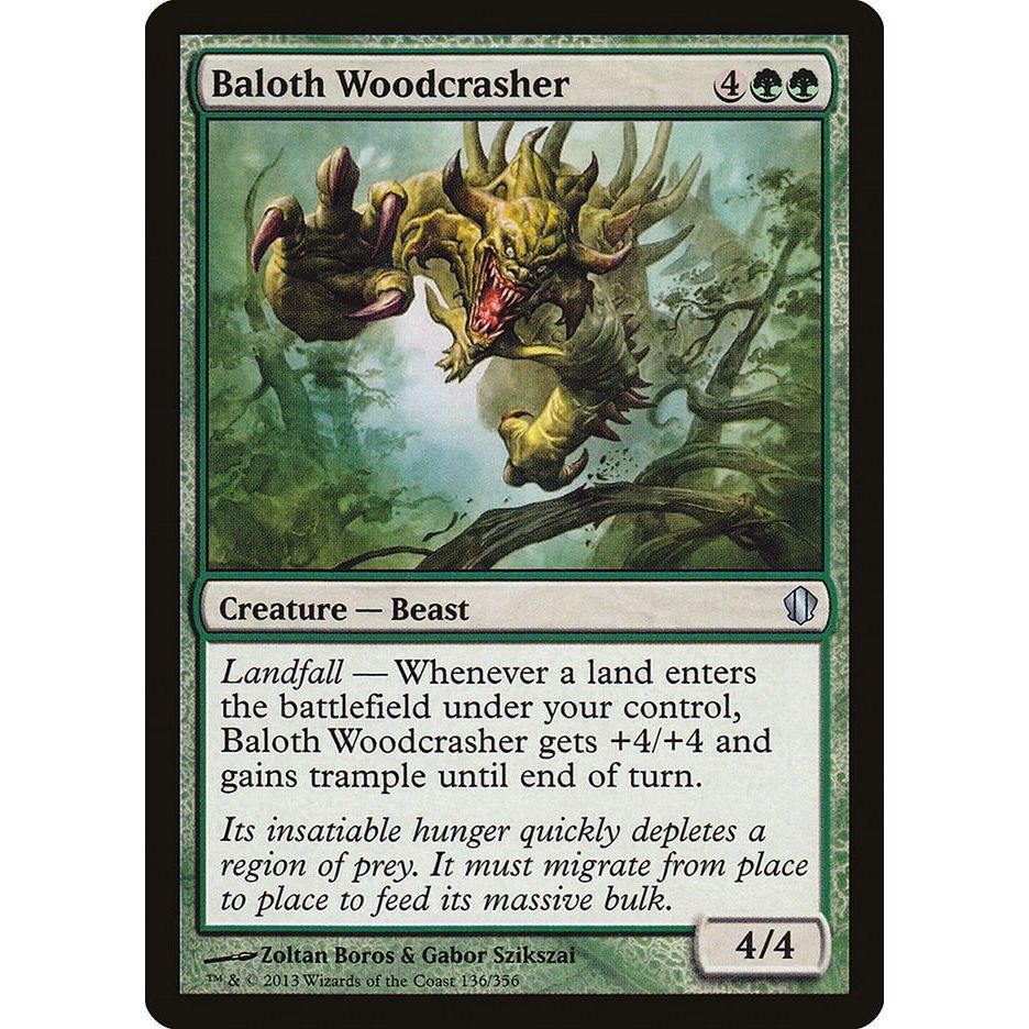 Image for Baloth Woodcrasher (136) (C13) - Magic: The Gathering