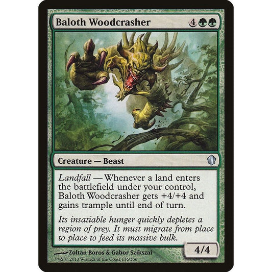Image for Baloth Woodcrasher (136) (C13) - Magic: The Gathering