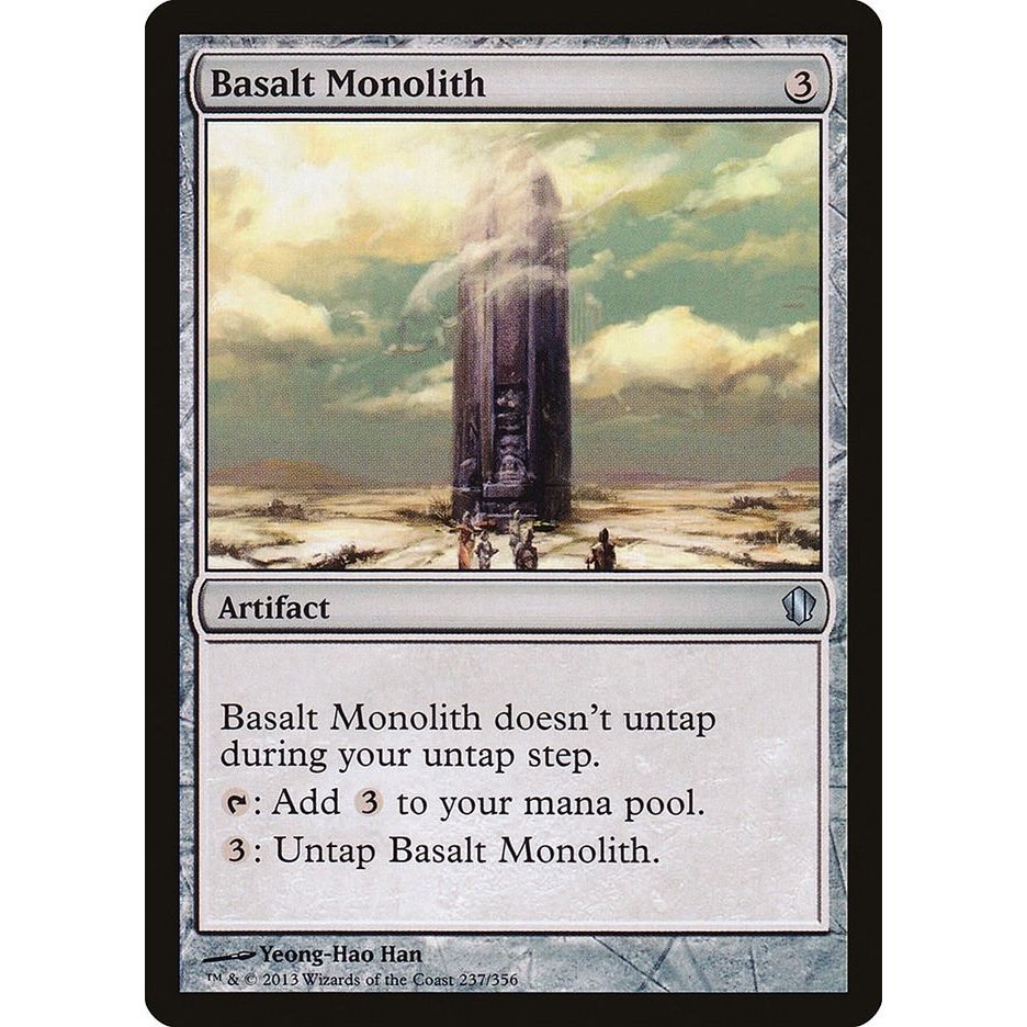 Image for Basalt Monolith (237) (C13) - Magic: The Gathering