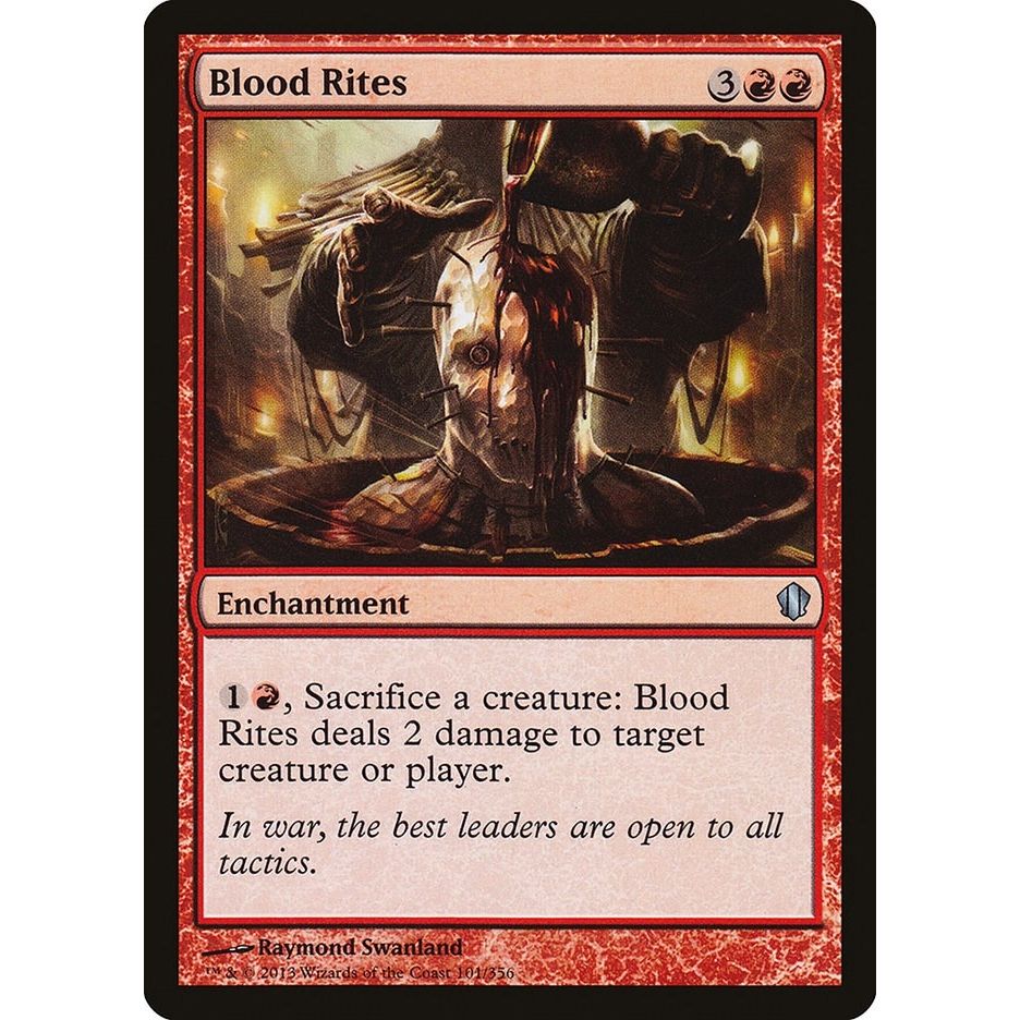 Image for Blood Rites (101) (C13) - Magic: The Gathering