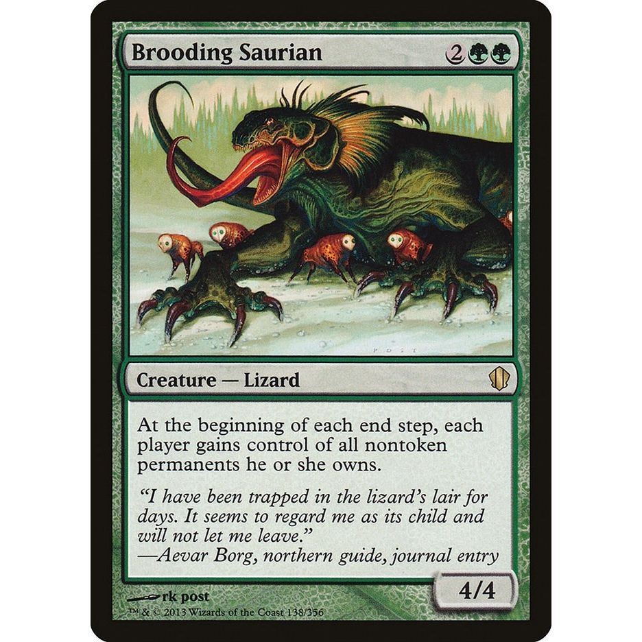 Image for Brooding Saurian (138) (C13) - Magic: The Gathering