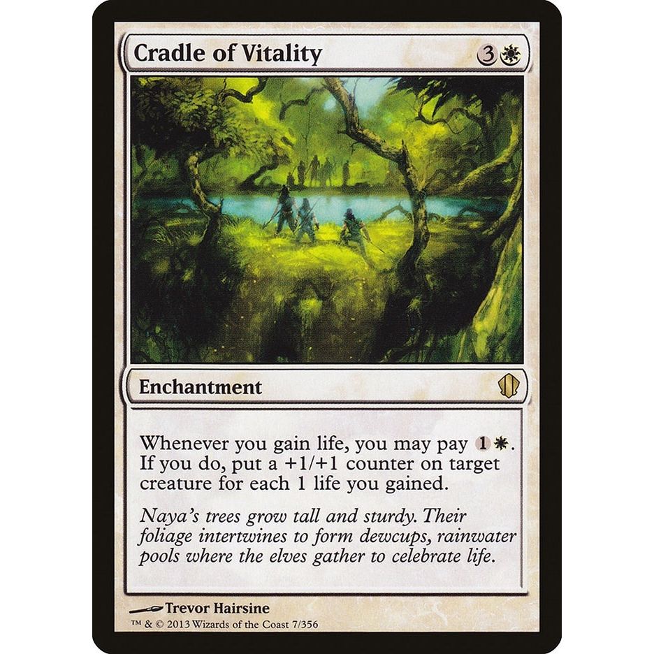Image for Cradle of Vitality (7) (C13) - Magic: The Gathering