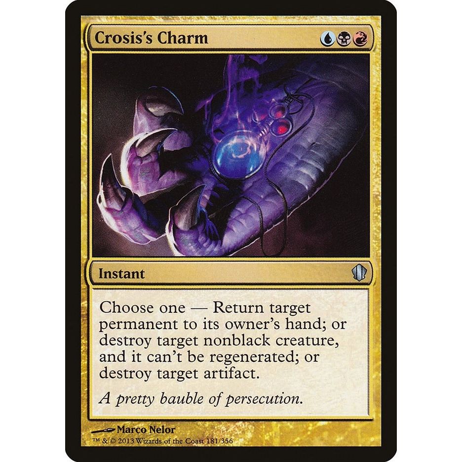 Image for Crosis's Charm (181) (C13) - Magic: The Gathering