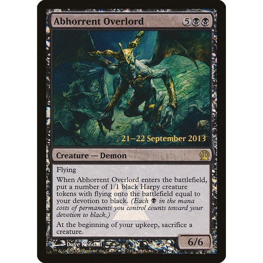 Image for Abhorrent Overlord (75) (PRE) - Magic: The Gathering