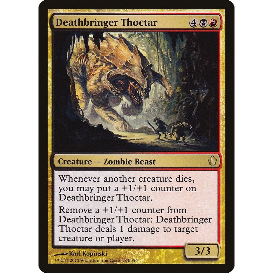 Image for Deathbringer Thoctar (184) (C13) - Magic: The Gathering