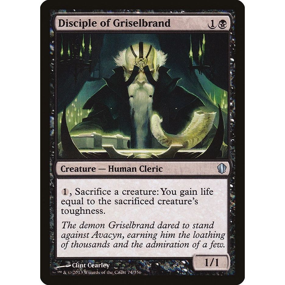 Image for Disciple of Griselbrand (74) (C13) - Magic: The Gathering
