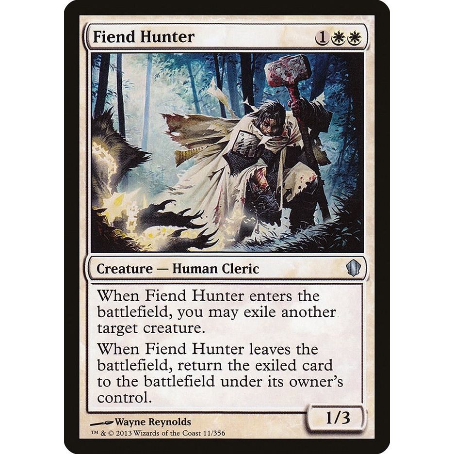 Image for Fiend Hunter (11) (C13) - Magic: The Gathering