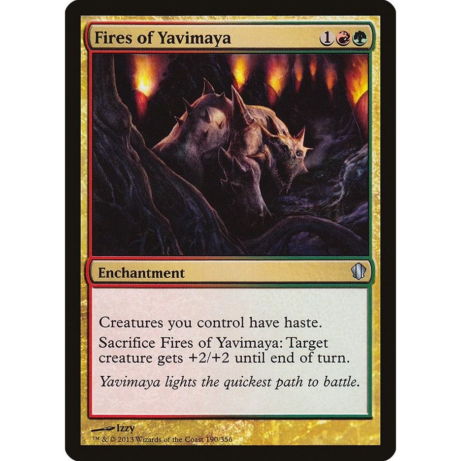 Image for Fires of Yavimaya (190) (C13) - Magic: The Gathering