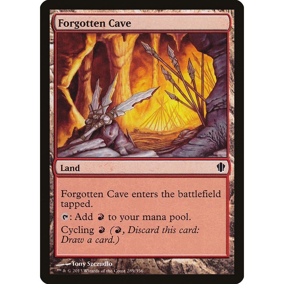Image for Forgotten Cave (289) (C13) - Magic: The Gathering