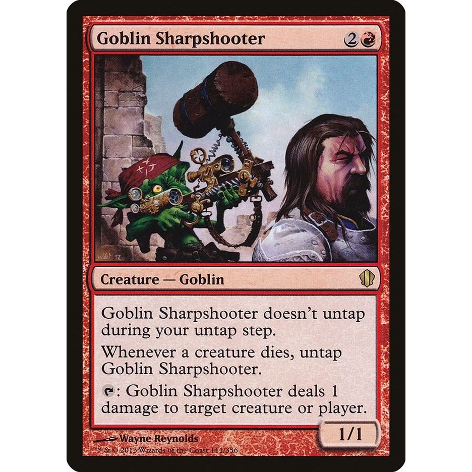 Image for Goblin Sharpshooter (111) (C13) - Magic: The Gathering