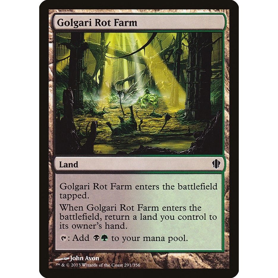 Image for Golgari Rot Farm (291) (C13) - Magic: The Gathering