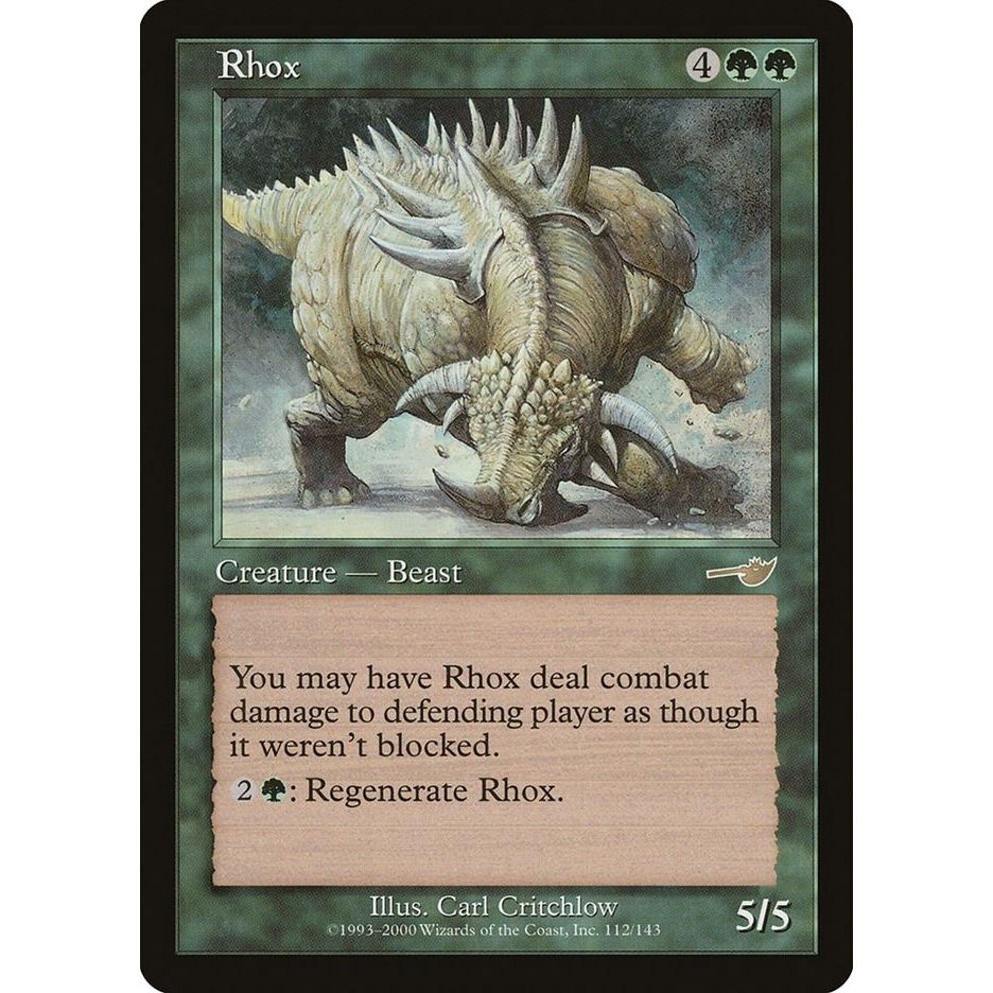 Image for Rhox (112) (NMS) - Magic: The Gathering