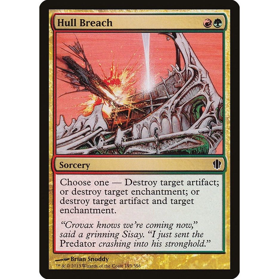Image for Hull Breach (193) (C13) - Magic: The Gathering