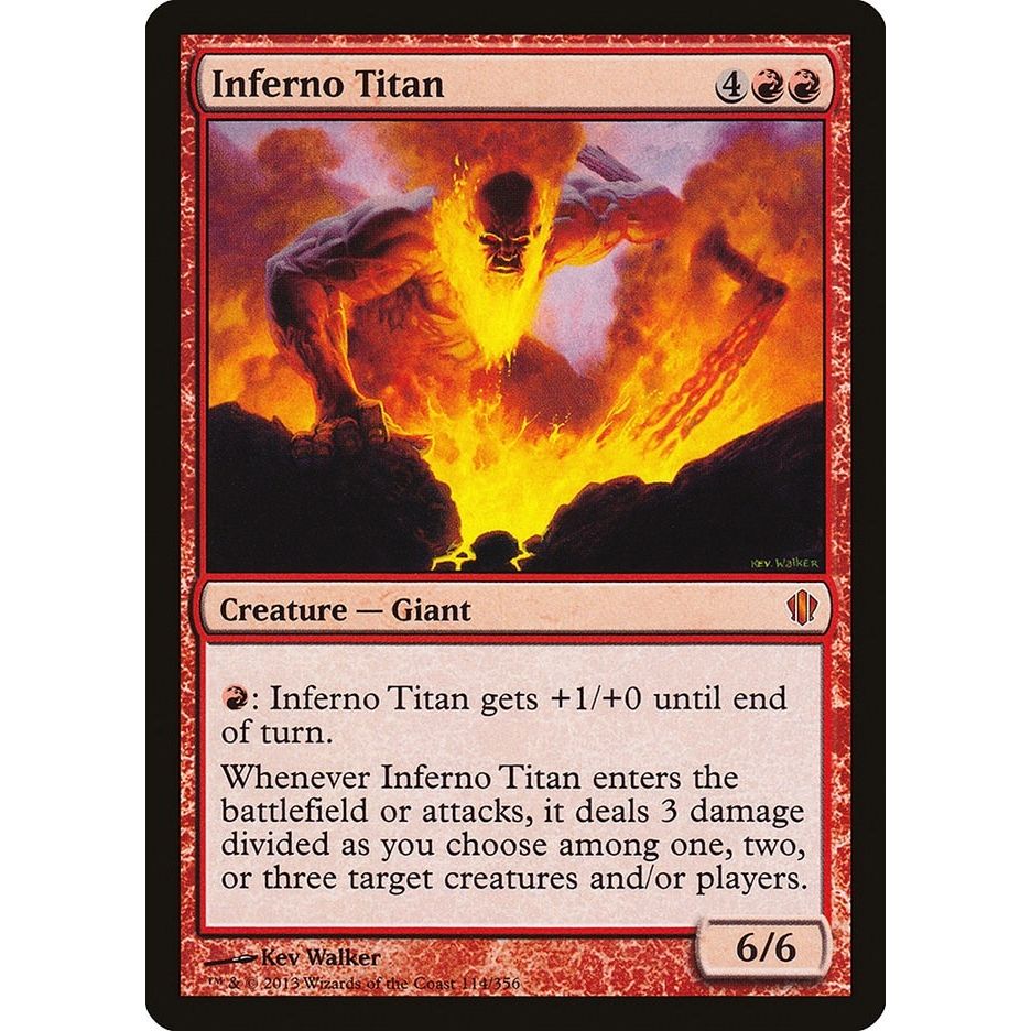 Image for Inferno Titan (114) (C13) - Magic: The Gathering
