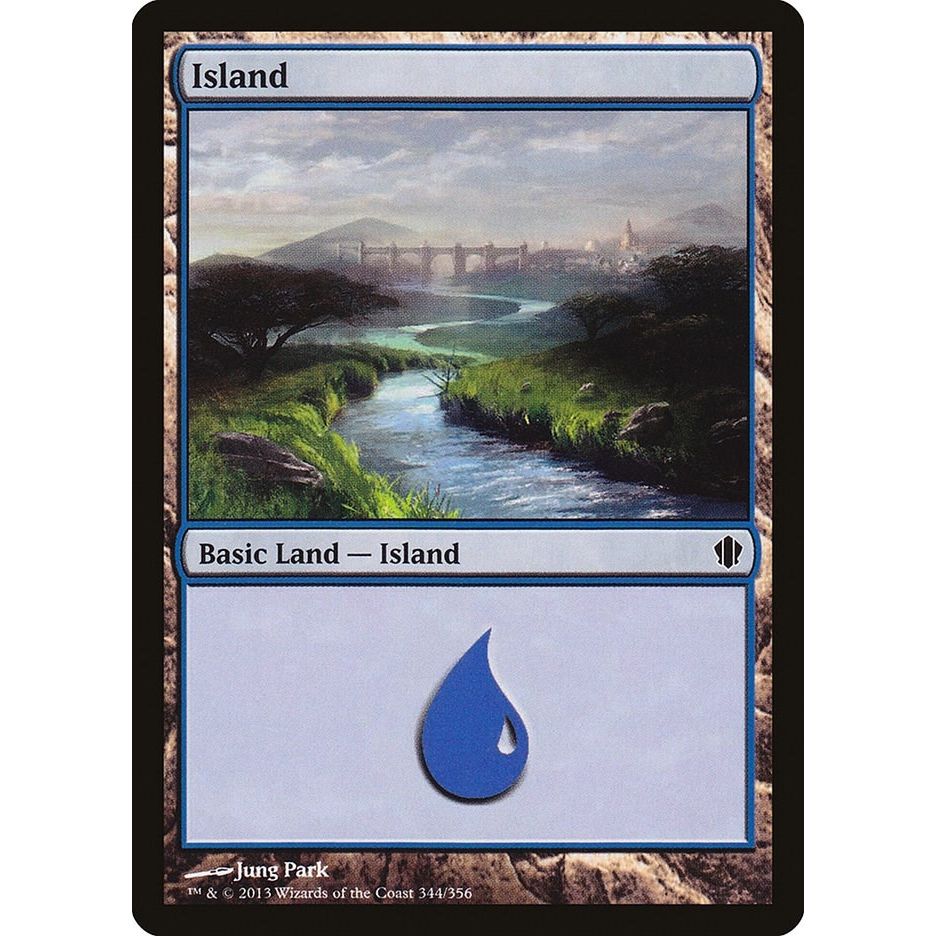 Image for Island (344) (344) (C13) - Magic: The Gathering