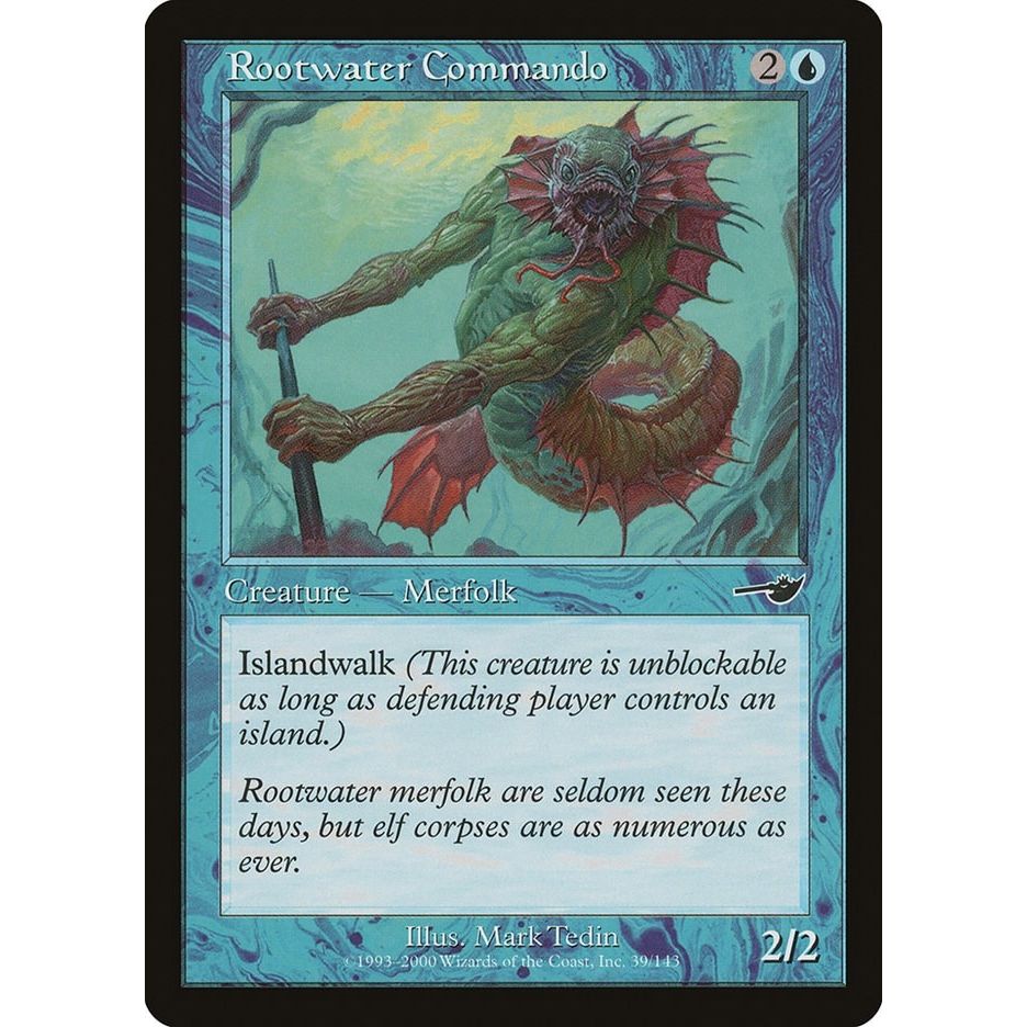 Image for Rootwater Commando (39) (NMS) - Magic: The Gathering
