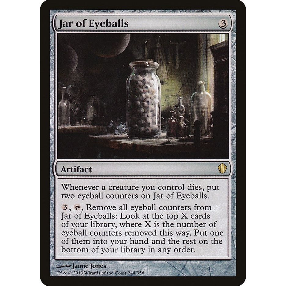 Image for Jar of Eyeballs (244) (C13) - Magic: The Gathering