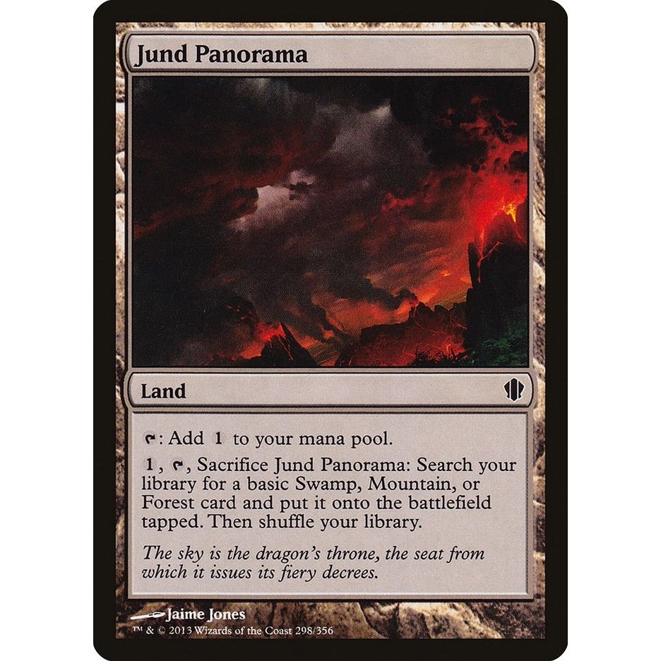Image for Jund Panorama (298) (C13) - Magic: The Gathering