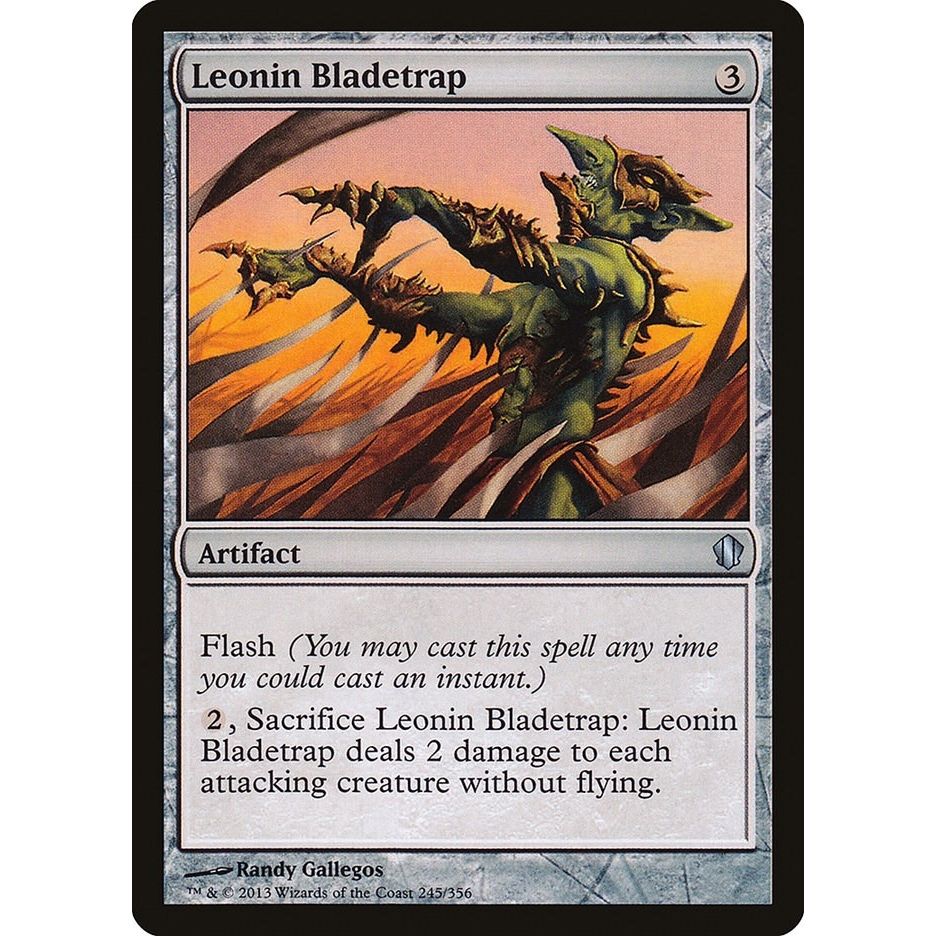 Image for Leonin Bladetrap (245) (C13) - Magic: The Gathering
