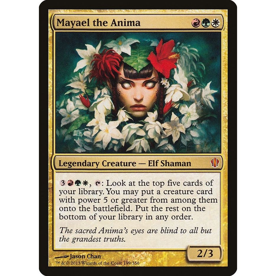 Image for Mayael the Anima (199) (C13) - Magic: The Gathering