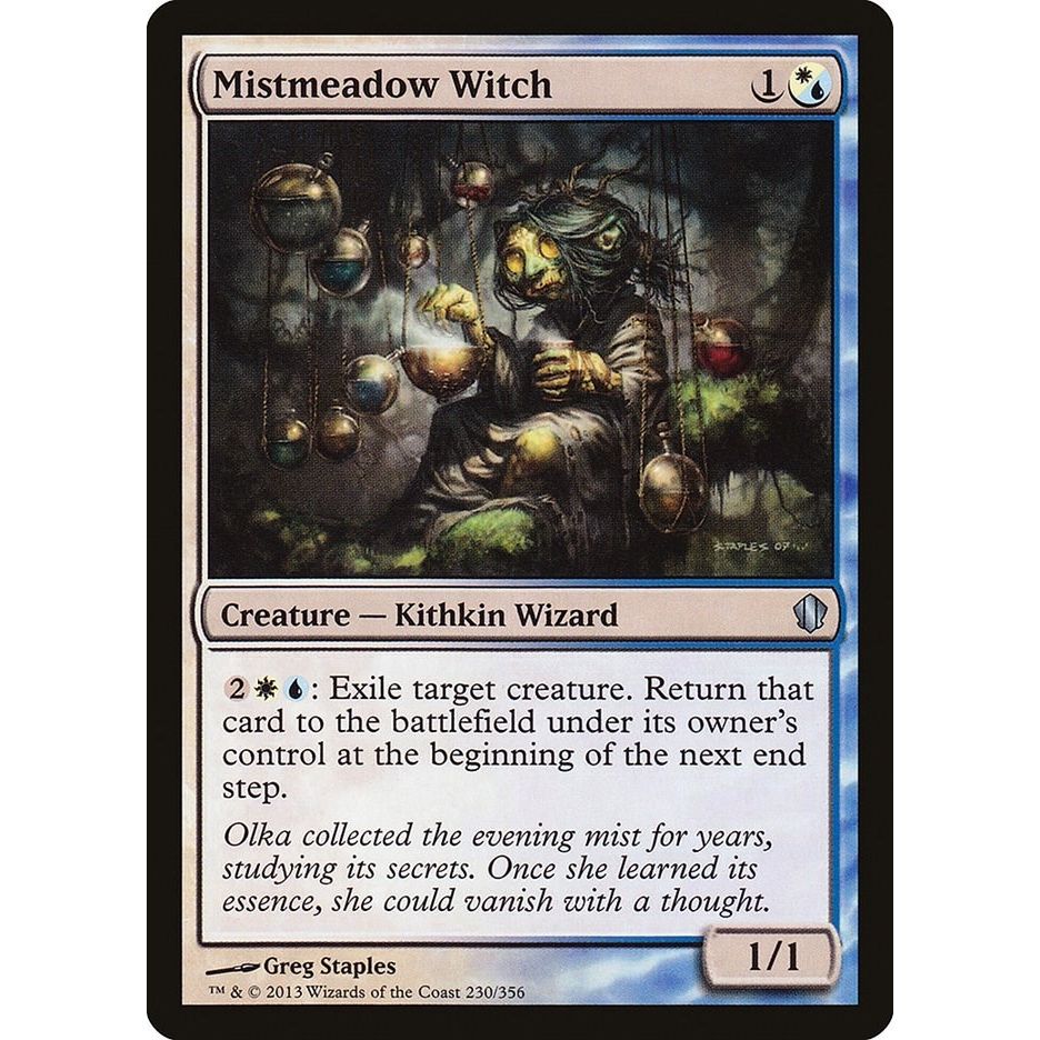 Image for Mistmeadow Witch (230) (C13) - Magic: The Gathering