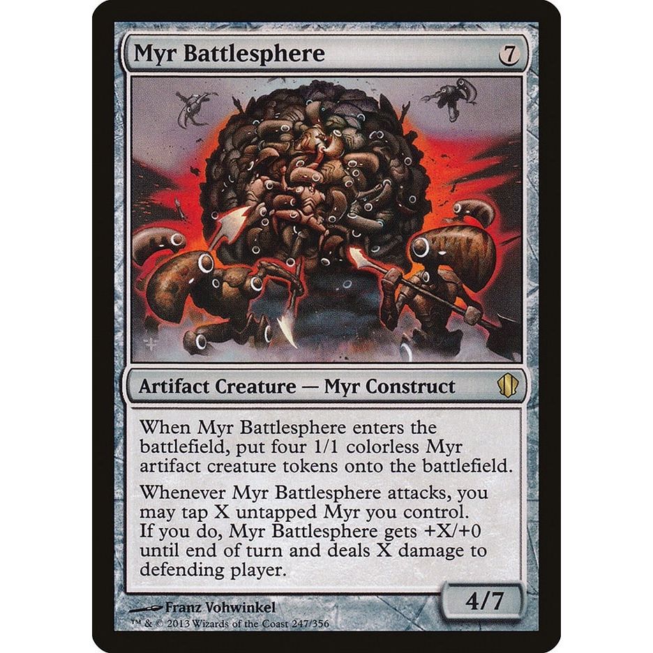 Image for Myr Battlesphere (247) (C13) - Magic: The Gathering