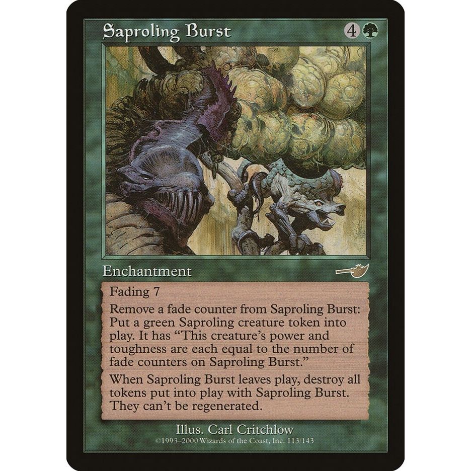 Image for Saproling Burst (113) (NMS) - Magic: The Gathering