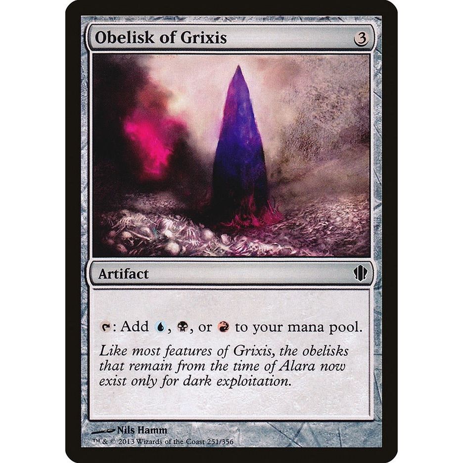 Image for Obelisk of Grixis (251) (C13) - Magic: The Gathering