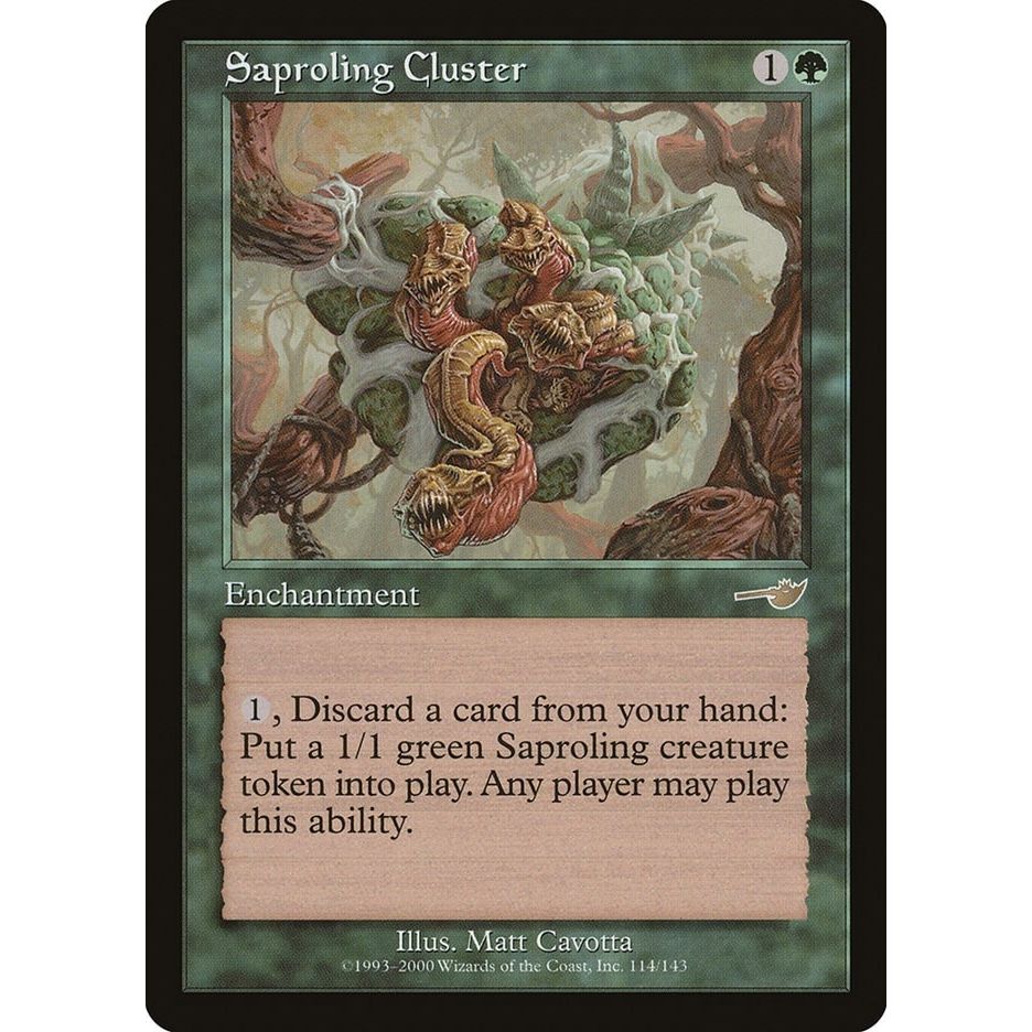 Image for Saproling Cluster (114) (NMS) - Magic: The Gathering
