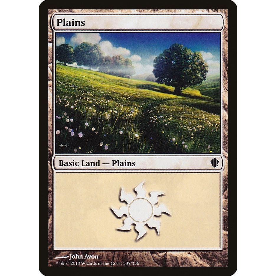 Image for Plains (337) (337) (C13) - Magic: The Gathering