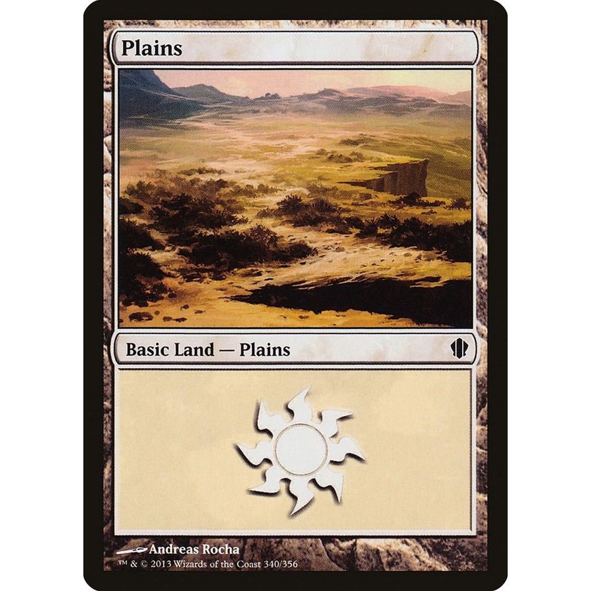 Image for Plains (340) (340) (C13) - Magic: The Gathering