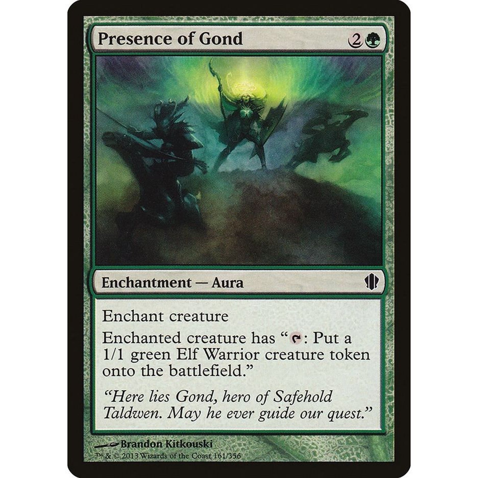 Image for Presence of Gond (161) (C13) - Magic: The Gathering