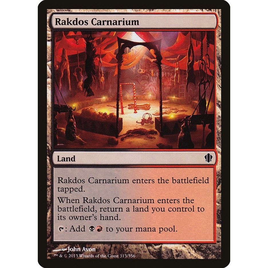 Image for Rakdos Carnarium (313) (C13) - Magic: The Gathering