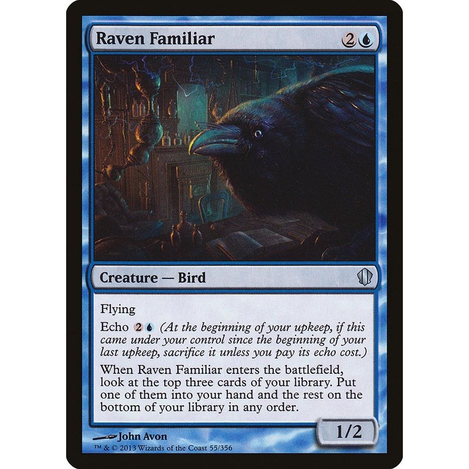 Image for Raven Familiar (55) (C13) - Magic: The Gathering