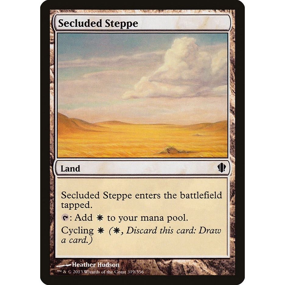 Image for Secluded Steppe (319) (C13) - Magic: The Gathering
