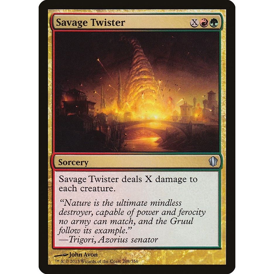 Image for Savage Twister (208) (C13) - Magic: The Gathering