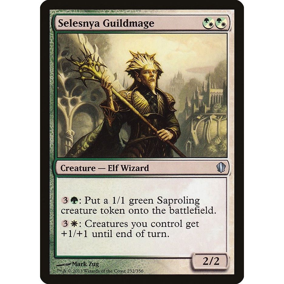 Image for Selesnya Guildmage (232) (C13) - Magic: The Gathering