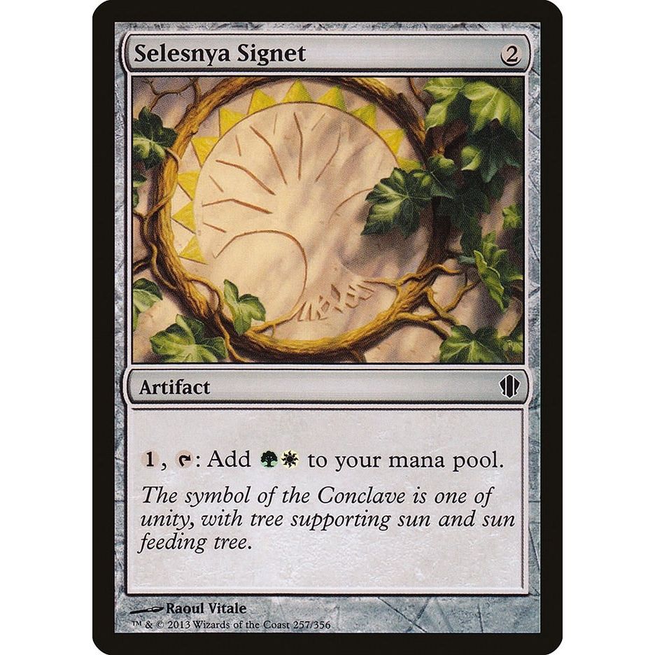 Image for Selesnya Signet (257) (C13) - Magic: The Gathering