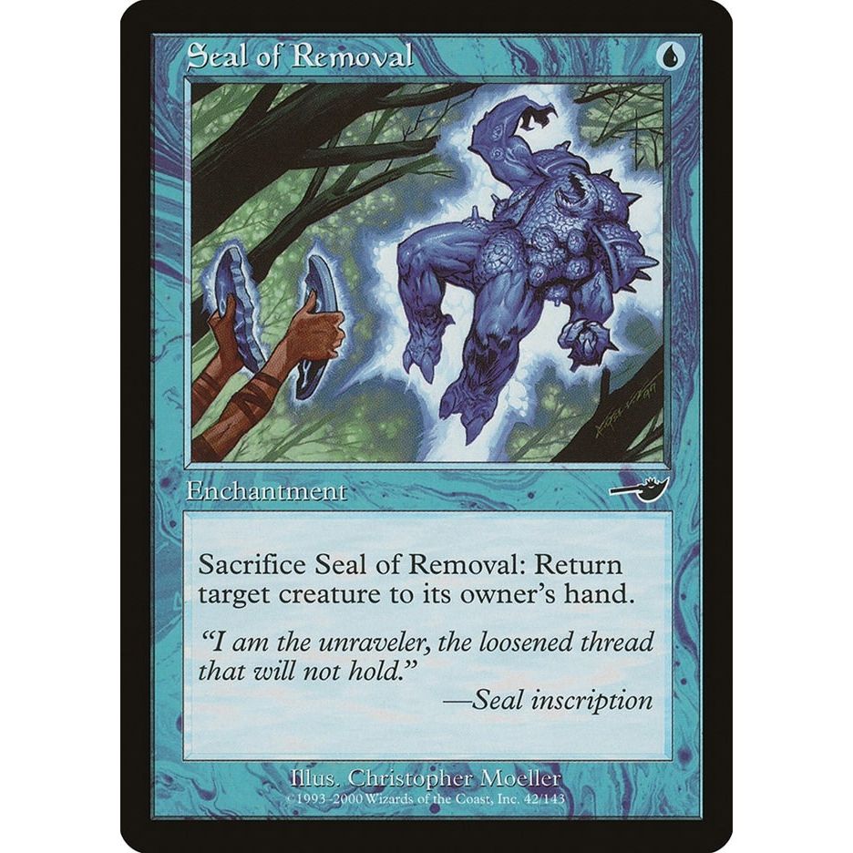 Image for Seal of Removal (42) (NMS) - Magic: The Gathering