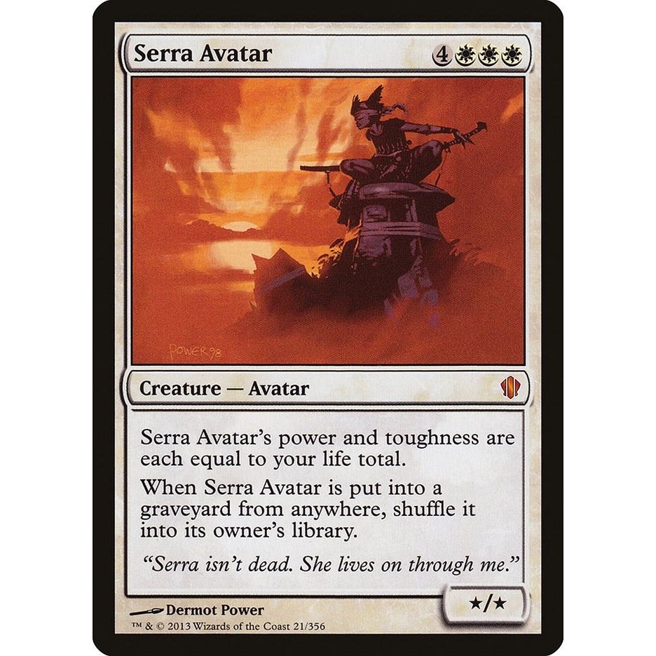 Image for Serra Avatar (21) (C13) - Magic: The Gathering