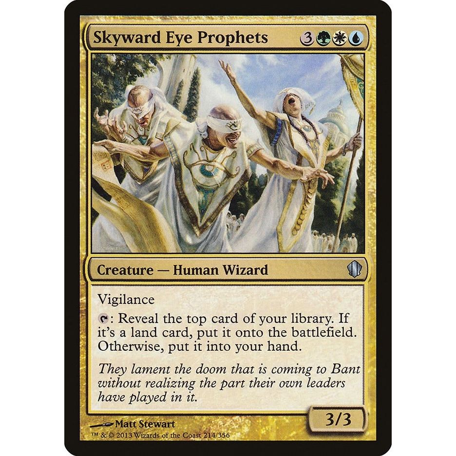 Image for Skyward Eye Prophets (214) (C13) - Magic: The Gathering