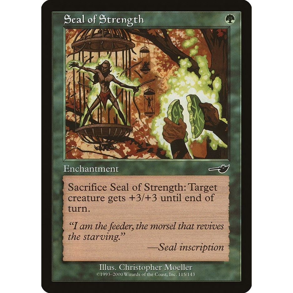Image for Seal of Strength (115) (NMS) - Magic: The Gathering